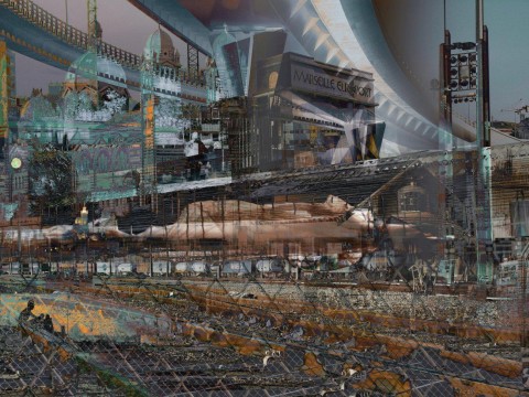 Regard hagard à gare